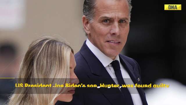 US President Joe Biden's Son, Hunter Biden Found Guilty Of Gun Crimes, Faces Up To 25 Years In Jail