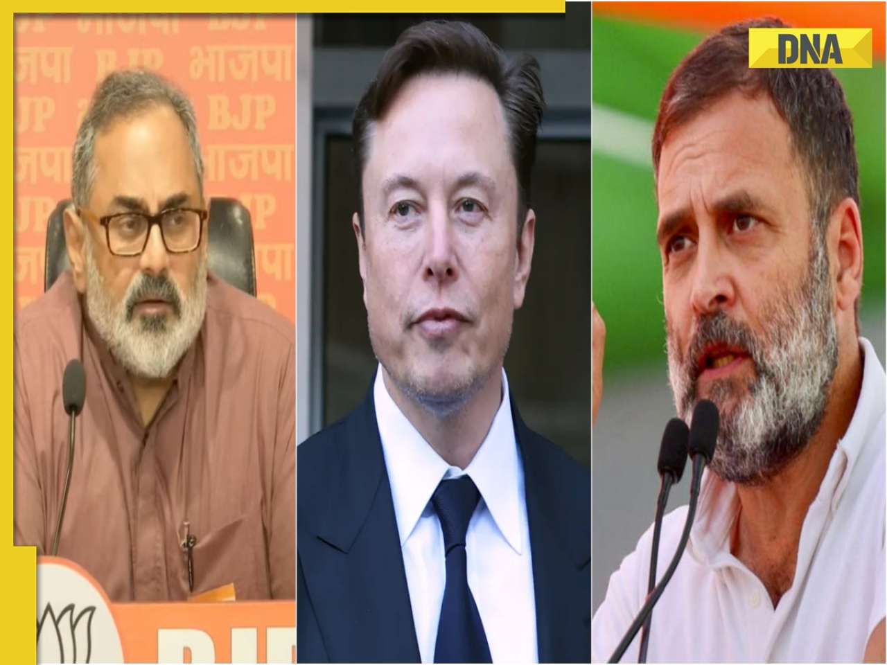 Elon Musk vs ex-Union Minister Rajeev Chandrasekhar as EVM debate heats up, Rahul Gandhi jumps in as well