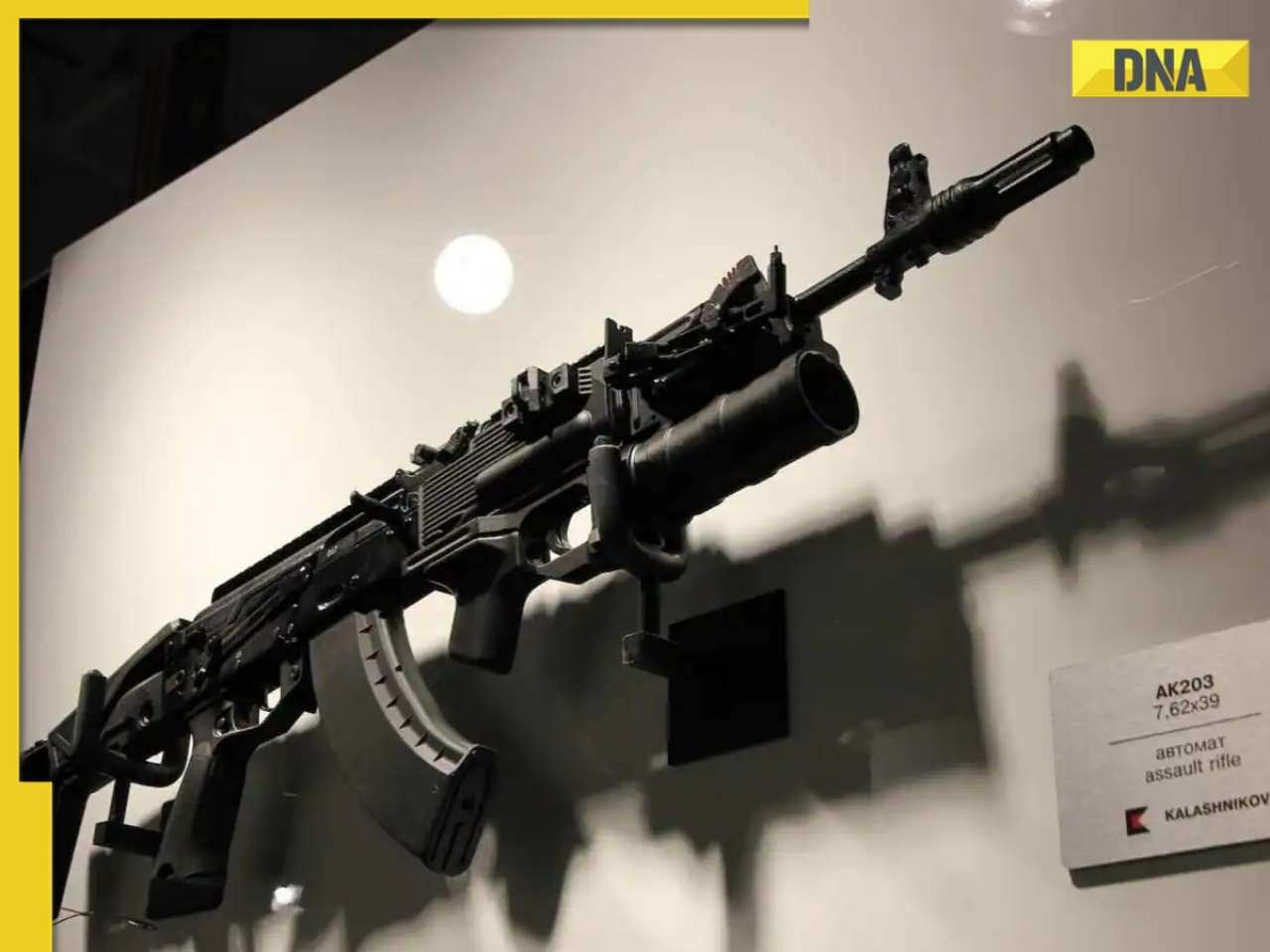 Atmanirbhar Bharat in action: Indigenous manufacture of AK-203 rifles begins