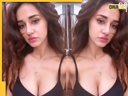 Disha Patani ने पहनी ब्लैक बिकिनी, फोटो देख फैंस बोले 'हाय गर्मी'